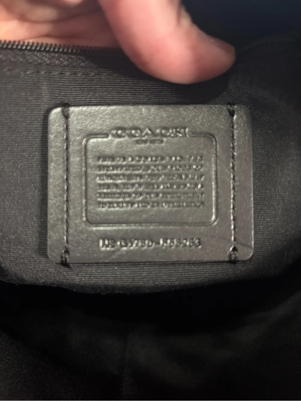 Coach NWOT Signature Small Kelsey Satchel in Black Smoke